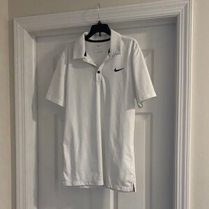 Nike Men's Classic White Polo Shirt